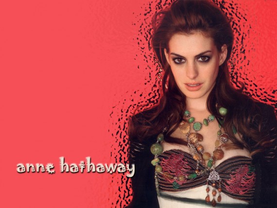 Free Send to Mobile Phone Anne Hathaway Celebrities Female wallpaper num.7