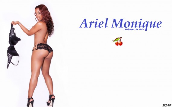Free Send to Mobile Phone Ariel Monique Celebrities Female wallpaper num.6