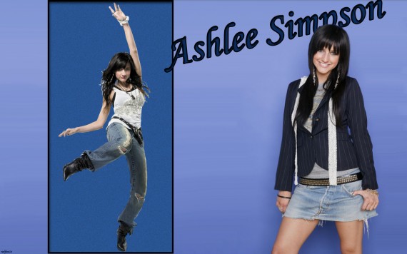 Free Send to Mobile Phone Ashlee Simpson Celebrities Female wallpaper num.16