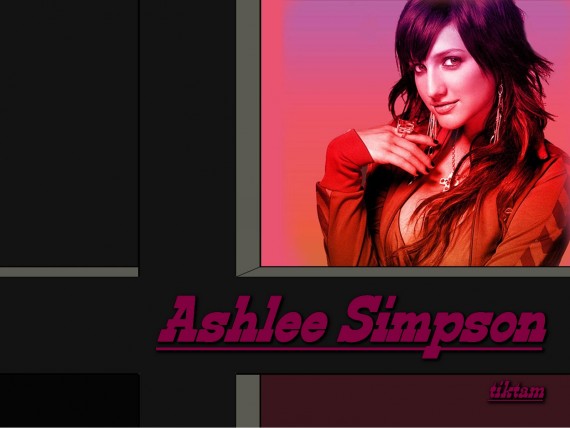 Free Send to Mobile Phone Ashlee Simpson Celebrities Female wallpaper num.5