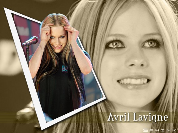 Free Send to Mobile Phone Avril Lavigne Celebrities Female wallpaper num.14