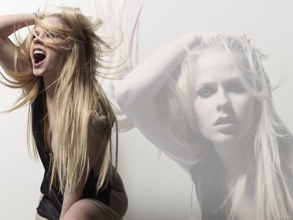 Free Send to Mobile Phone Avril Lavigne Celebrities Female wallpaper num.82