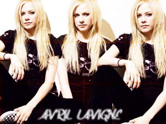 Free Send to Mobile Phone Avril Lavigne Celebrities Female wallpaper num.50