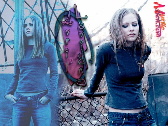 Free Send to Mobile Phone Avril Lavigne Celebrities Female wallpaper num.19