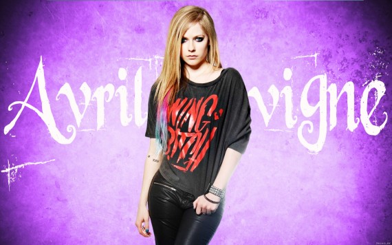 Free Send to Mobile Phone Avril Lavigne Celebrities Female wallpaper num.161