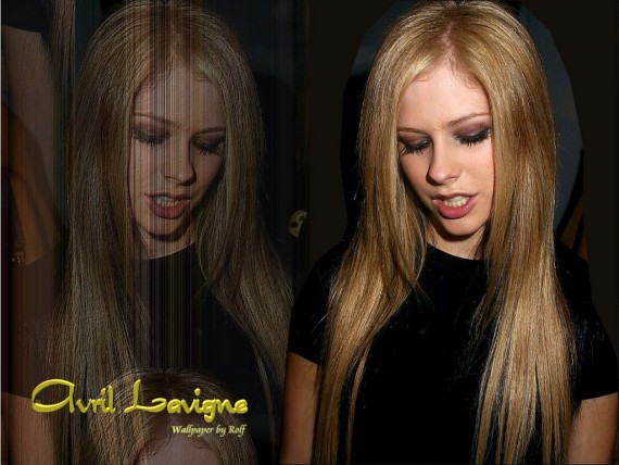 Free Send to Mobile Phone Avril Lavigne Celebrities Female wallpaper num.40