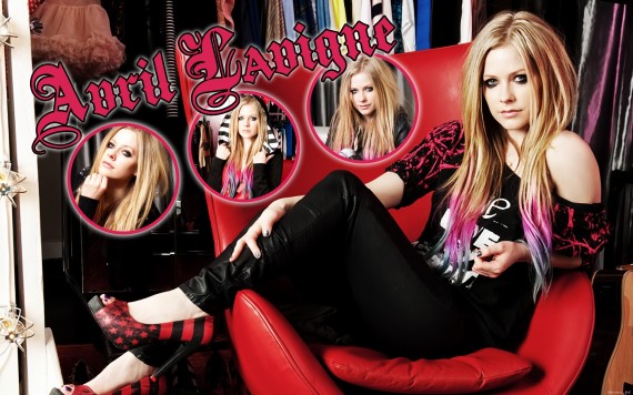 Free Send to Mobile Phone Avril Lavigne Celebrities Female wallpaper num.158