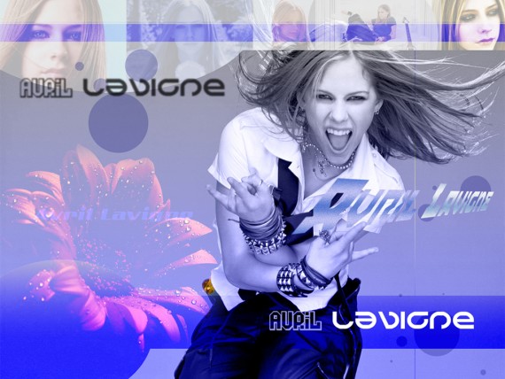 Free Send to Mobile Phone Avril Lavigne Celebrities Female wallpaper num.10