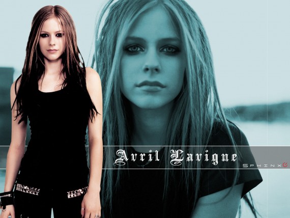 Free Send to Mobile Phone Avril Lavigne Celebrities Female wallpaper num.16