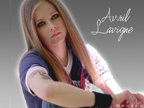 Free Send to Mobile Phone Avril Lavigne Celebrities Female wallpaper num.36