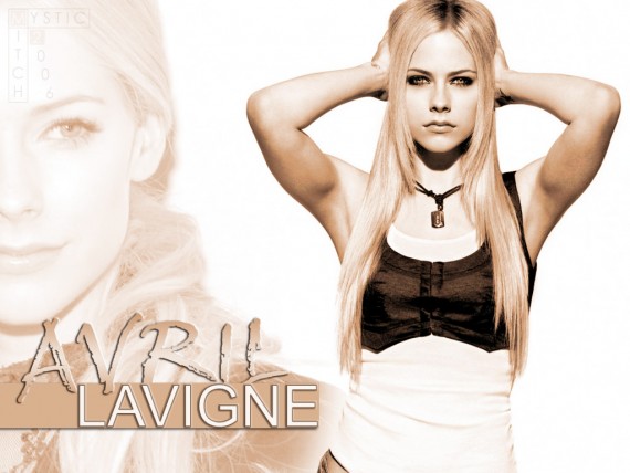 Free Send to Mobile Phone Avril Lavigne Celebrities Female wallpaper num.43