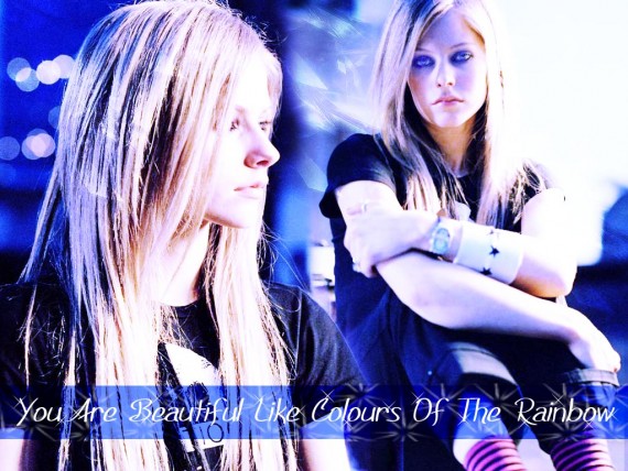 Free Send to Mobile Phone Avril Lavigne Celebrities Female wallpaper num.52