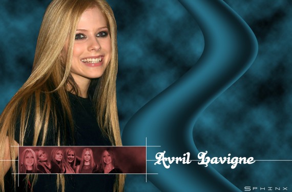 Free Send to Mobile Phone Avril Lavigne Celebrities Female wallpaper num.26