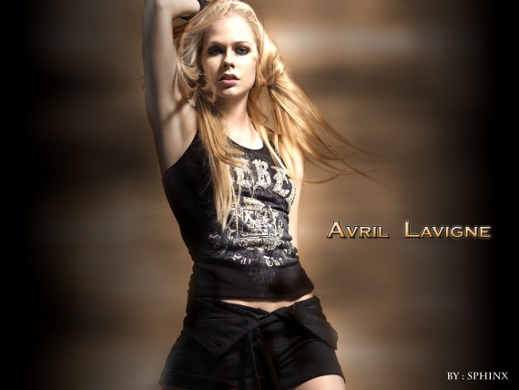 Free Send to Mobile Phone Avril Lavigne Celebrities Female wallpaper num.46