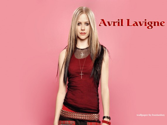 Free Send to Mobile Phone Avril Lavigne Celebrities Female wallpaper num.9