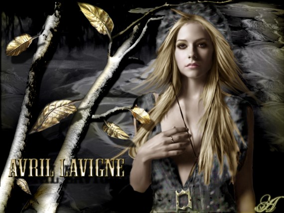 Free Send to Mobile Phone Avril Lavigne Celebrities Female wallpaper num.44