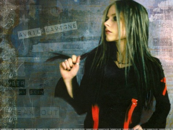 Free Send to Mobile Phone Avril Lavigne Celebrities Female wallpaper num.70