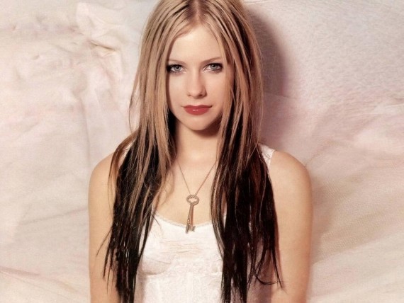 Free Send to Mobile Phone Avril Lavigne Celebrities Female wallpaper num.149
