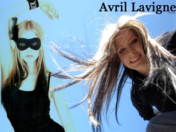 Free Send to Mobile Phone Avril Lavigne Celebrities Female wallpaper num.33