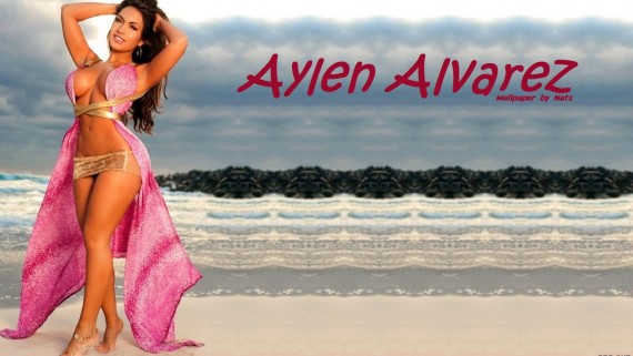 Free Send to Mobile Phone Aylen Alvarez Celebrities Female wallpaper num.1