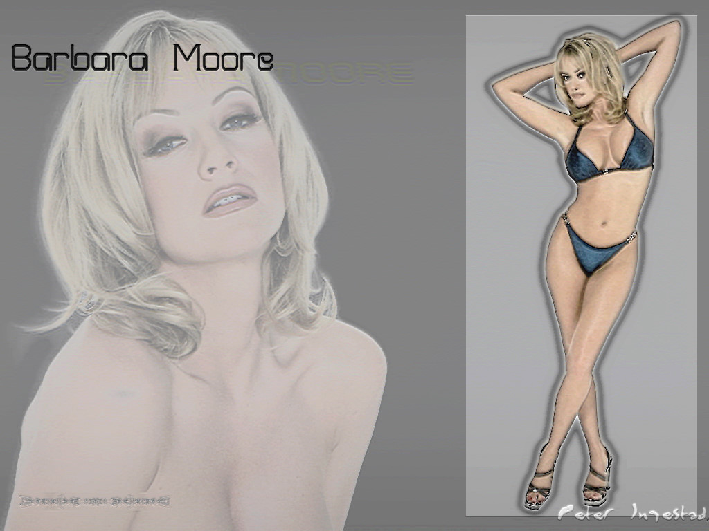 Full size Barbara Moore wallpaper / Celebrities Female / 1024x768