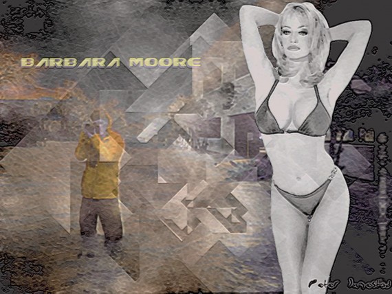 Free Send to Mobile Phone Barbara Moore Celebrities Female wallpaper num.3