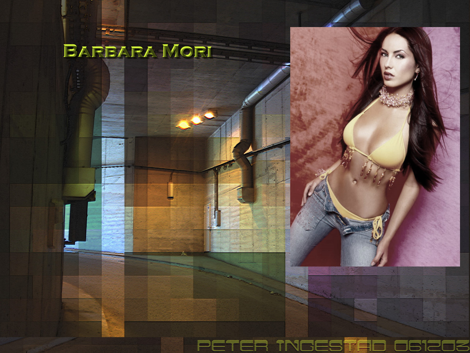 Download full size Barbara Mori wallpaper / Celebrities Female / 1600x1200