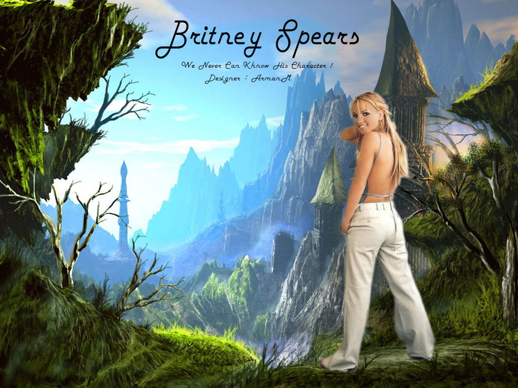 Full size Britney Spears wallpaper / Celebrities Female / 1024x768