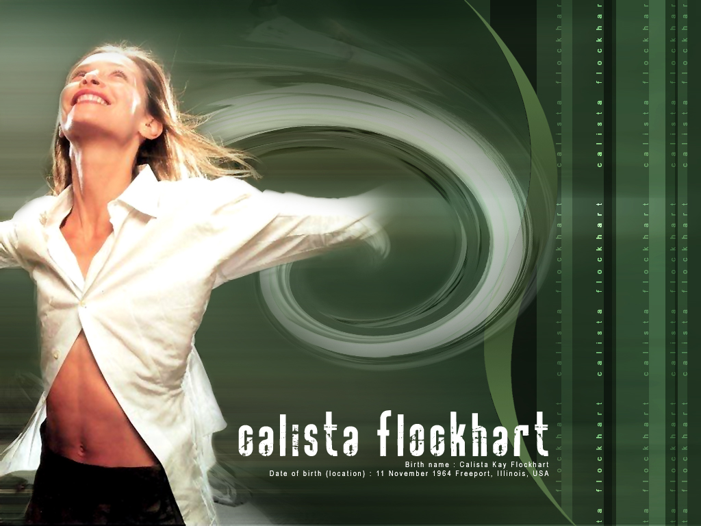 Full size Calista Flockhart wallpaper / Celebrities Female / 1024x768
