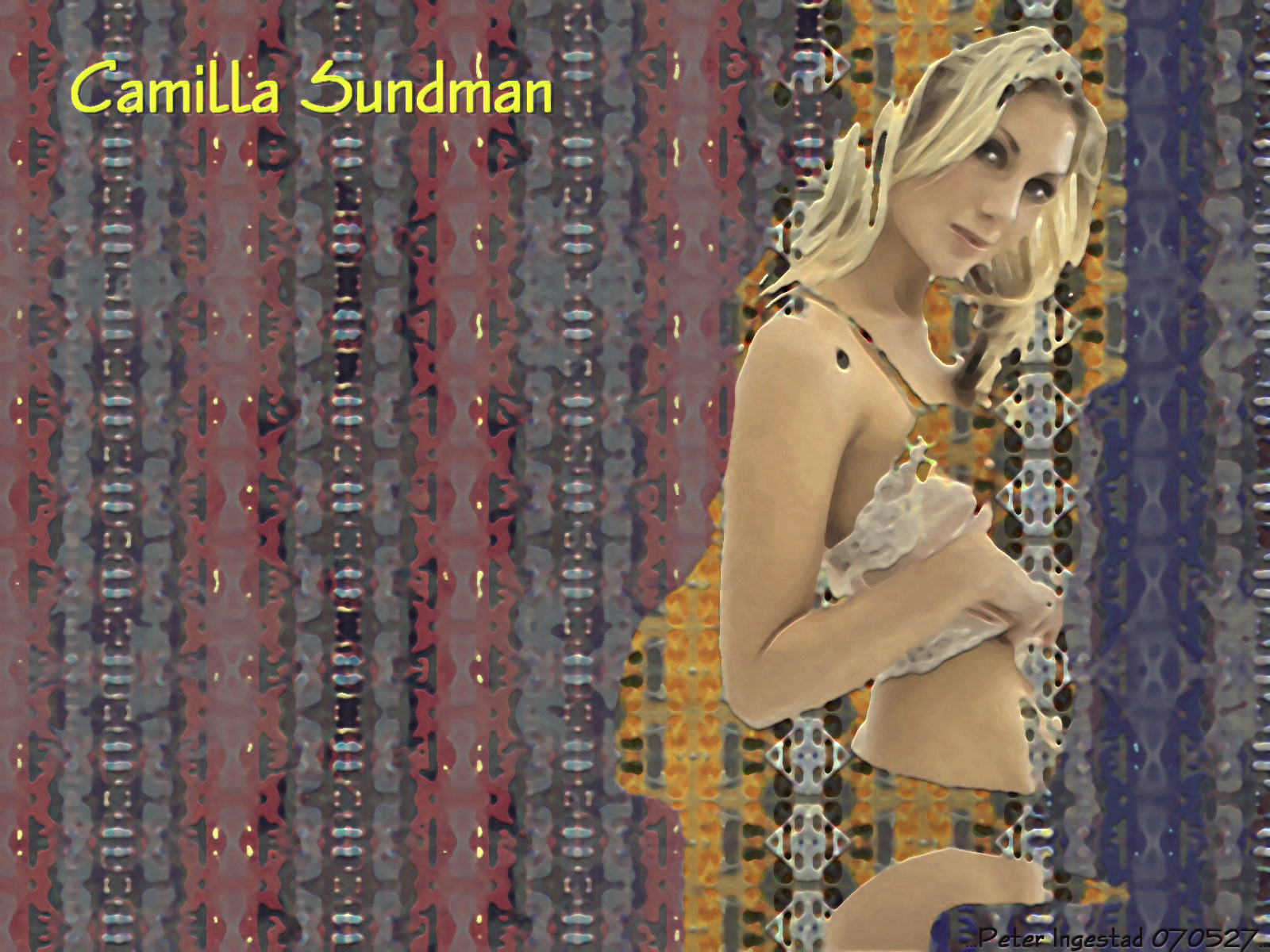 Download High quality Camilla Sundman wallpaper / Celebrities Female / 1600x1200