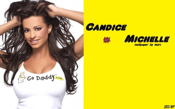 Free Send to Mobile Phone Candice Michelle Celebrities Female wallpaper num.23