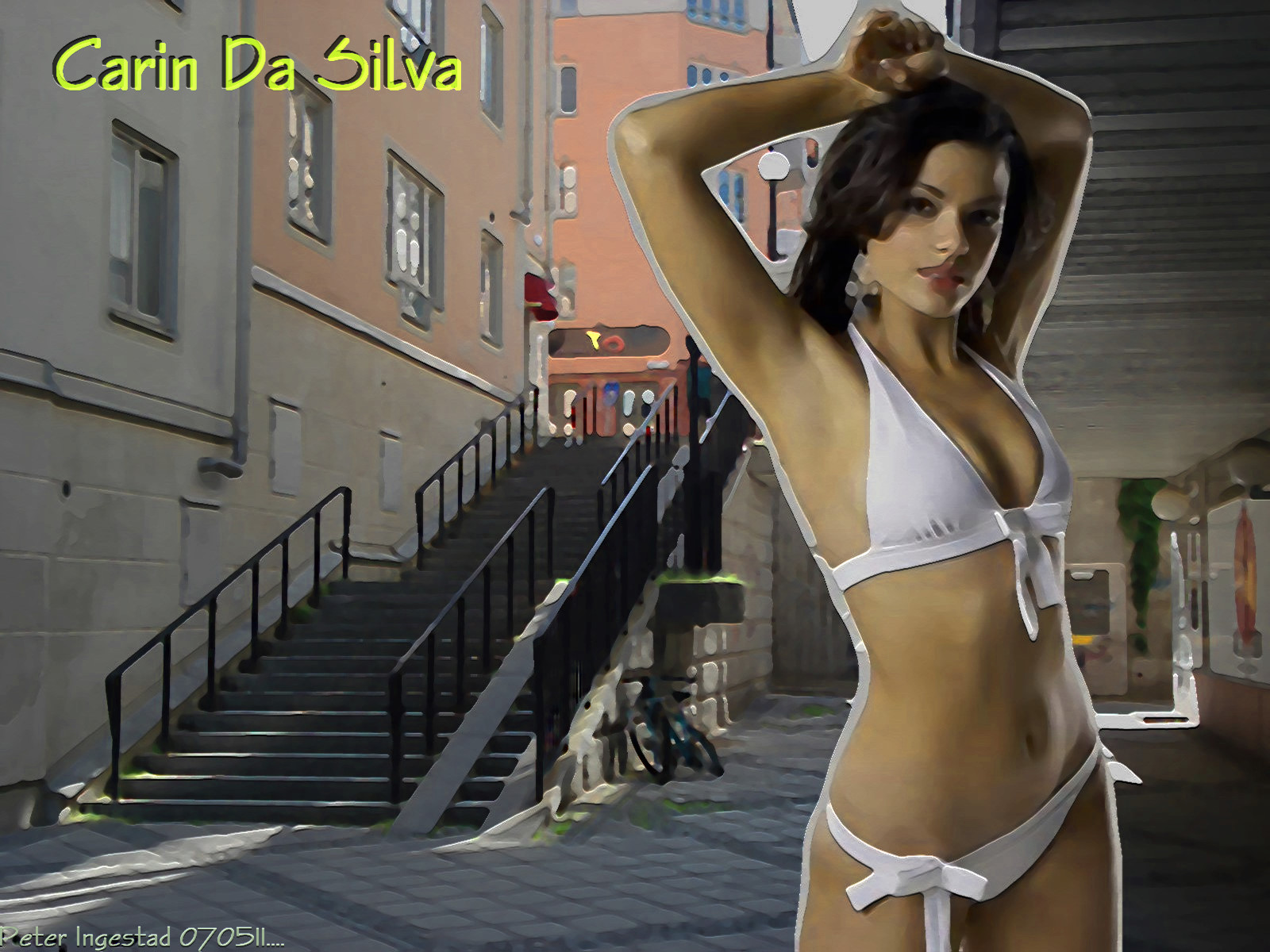 Download HQ Carin Da Silva wallpaper / Celebrities Female / 1600x1200