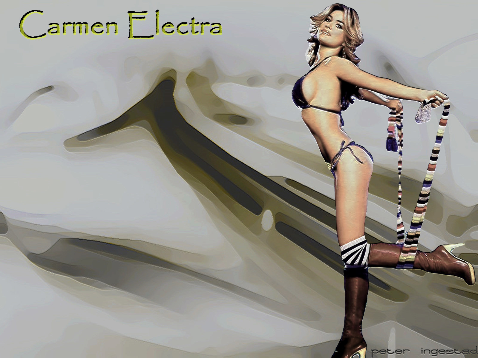 Download High quality Carmen Electra wallpaper / Celebrities Female / 1600x1200