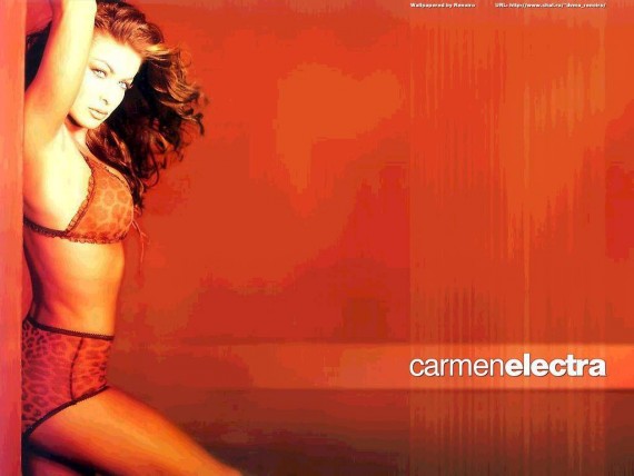 Free Send to Mobile Phone Carmen Electra Celebrities Female wallpaper num.56