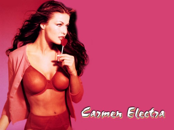Free Send to Mobile Phone Carmen Electra Celebrities Female wallpaper num.89
