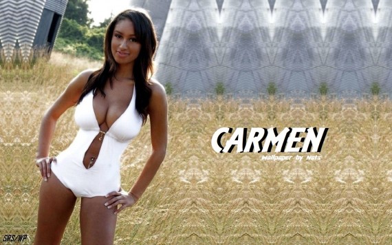 Free Send to Mobile Phone Carmen Celebrities Female wallpaper num.3