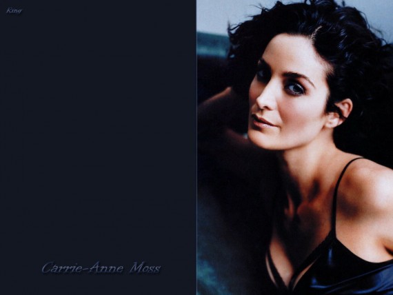 Free Send to Mobile Phone Carrie Anne Moss Celebrities Female wallpaper num.7
