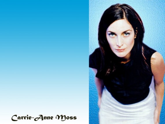 Free Send to Mobile Phone Carrie Anne Moss Celebrities Female wallpaper num.2