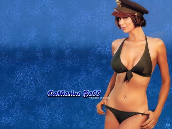 Free Send to Mobile Phone Catherine Bell Celebrities Female wallpaper num.17