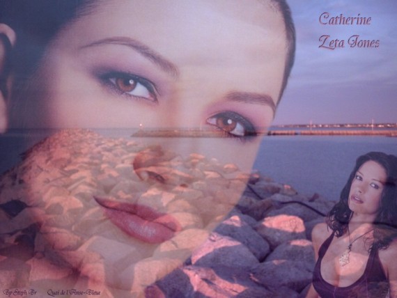 Free Send to Mobile Phone Catherine Zeta Jones Celebrities Female wallpaper num.36