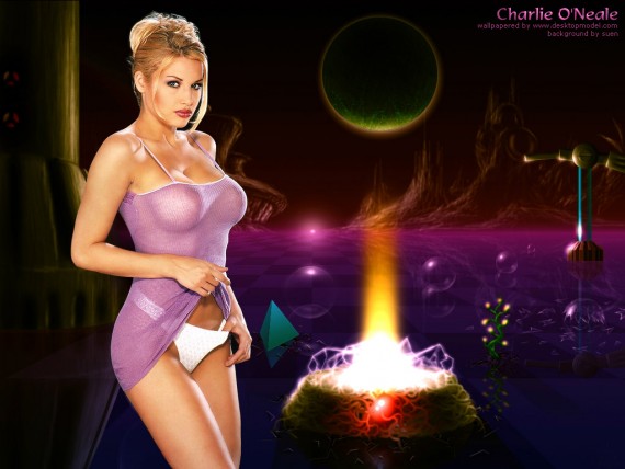 Free Send to Mobile Phone Charlie Oneale Celebrities Female wallpaper num.1