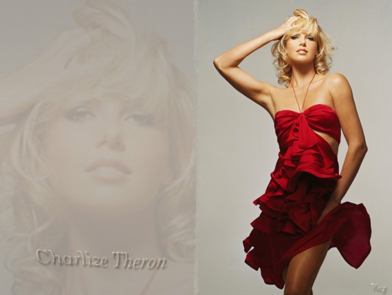 Free Send to Mobile Phone Charlize Theron Celebrities Female wallpaper num.126