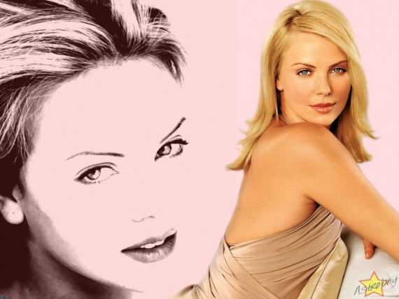 Free Send to Mobile Phone Charlize Theron Celebrities Female wallpaper num.135