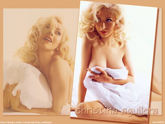 Free Send to Mobile Phone Christina Aguilera Celebrities Female wallpaper num.77