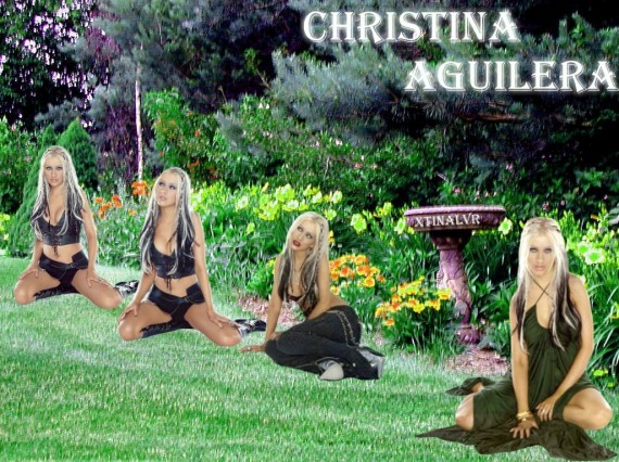 Free Send to Mobile Phone Christina Aguilera Celebrities Female wallpaper num.20