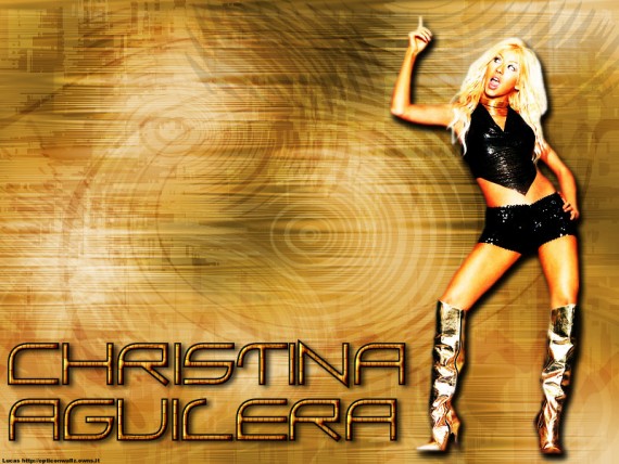 Free Send to Mobile Phone Christina Aguilera Celebrities Female wallpaper num.140