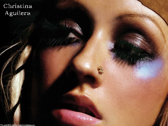Free Send to Mobile Phone Christina Aguilera Celebrities Female wallpaper num.165