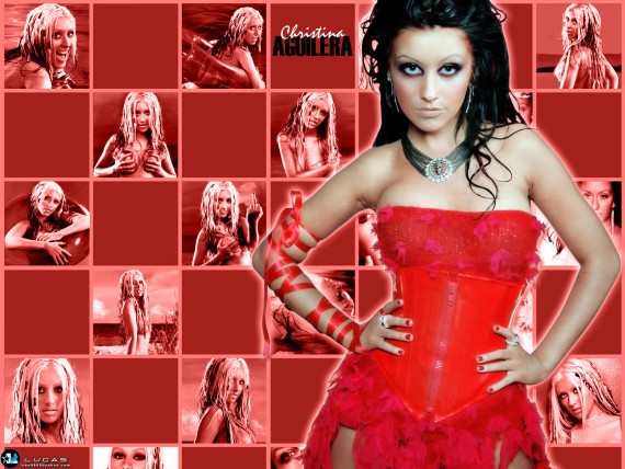 Free Send to Mobile Phone Christina Aguilera Celebrities Female wallpaper num.49