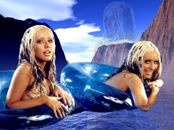 Free Send to Mobile Phone Christina Aguilera Celebrities Female wallpaper num.127