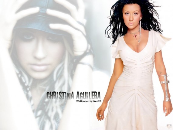 Free Send to Mobile Phone Christina Aguilera Celebrities Female wallpaper num.41